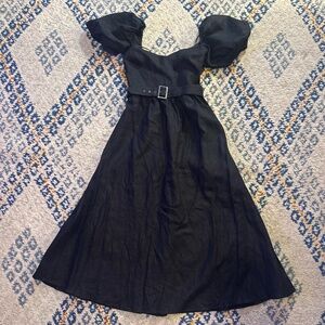 Reformation Black Dress